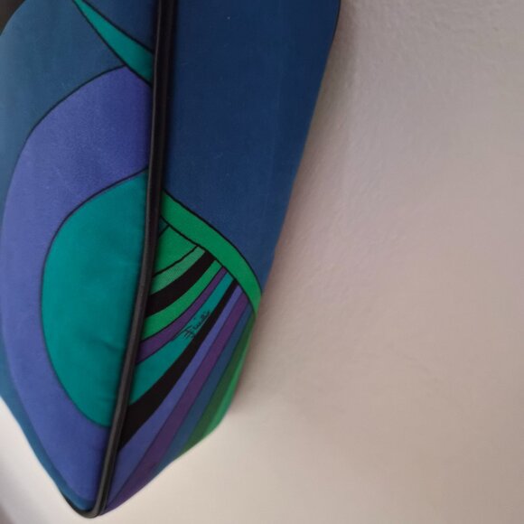 Pucci Yummy Shoulder Leather Trim Bag Multicolor - Picture 8 of 15